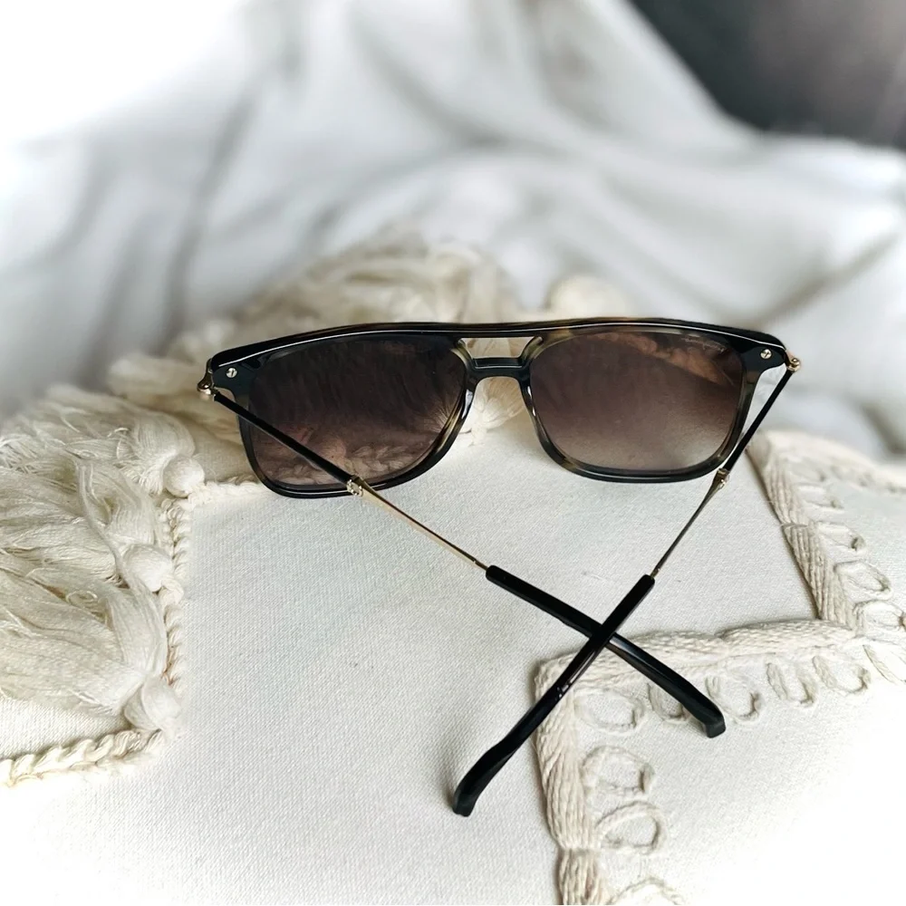 SOLD✨SALVATORE FERRAGAMO | 57 - 15 - 150 mm | SF966S 319 #3 Db Bridge Sunglasses_8